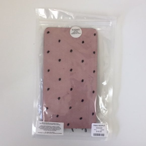 NWT FREE PEOPLE sheer dotted nylon tights - Picture 4 of 4